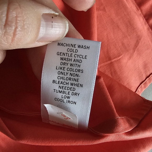 Button up Work Wear, Business casual coral tank top | banana Republic, NWT - Picture 12 of 12